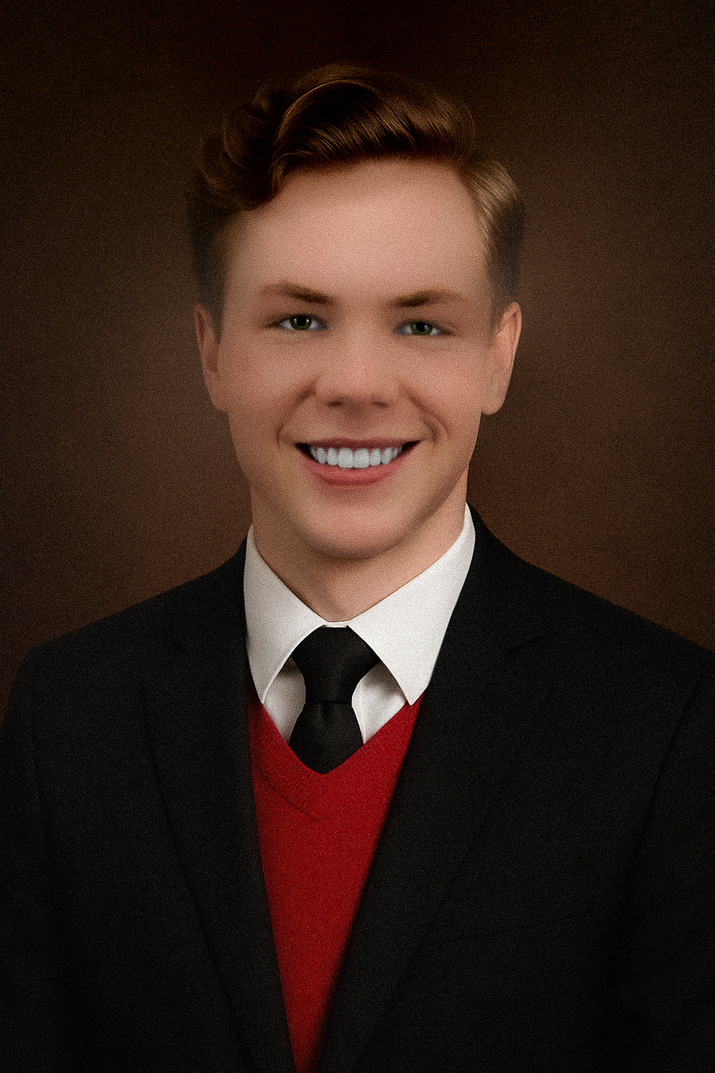 Alec Stevens Utah pre-medical student and pianist portrait