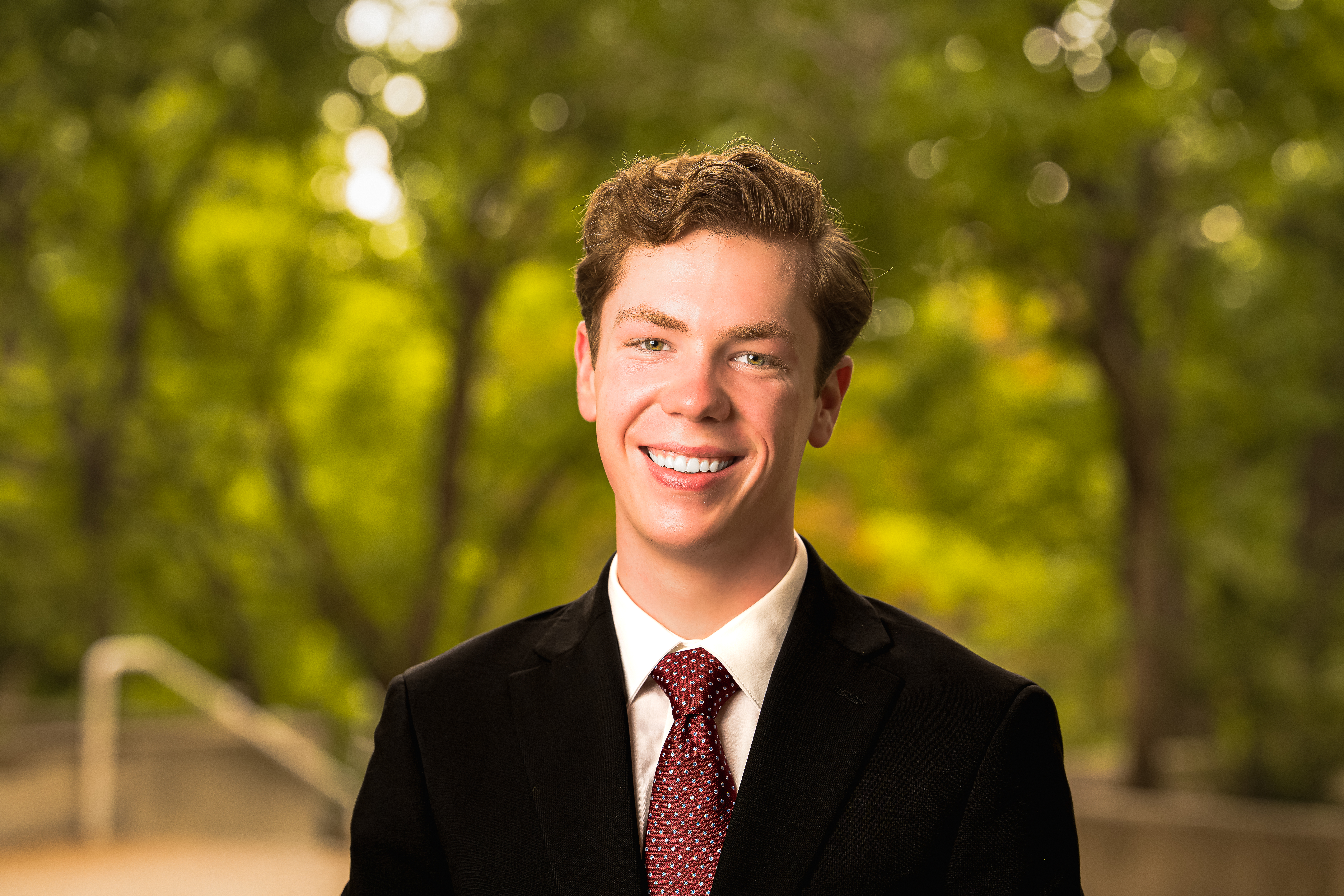 Alec Stevens Presidential Intern at University of Utah headshot